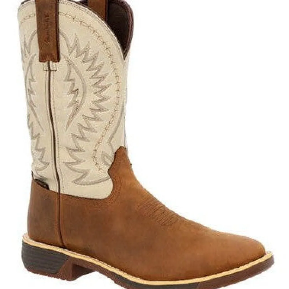 Rocky Men's Rugged Trail 11" Square Toe WP Western Boot -- RKW0366