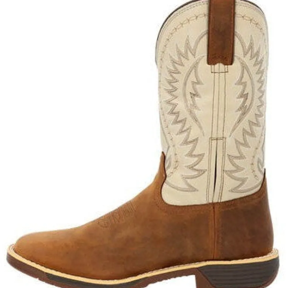 Rocky Men's Rugged Trail 11" Square Toe WP Western Boot -- RKW0366