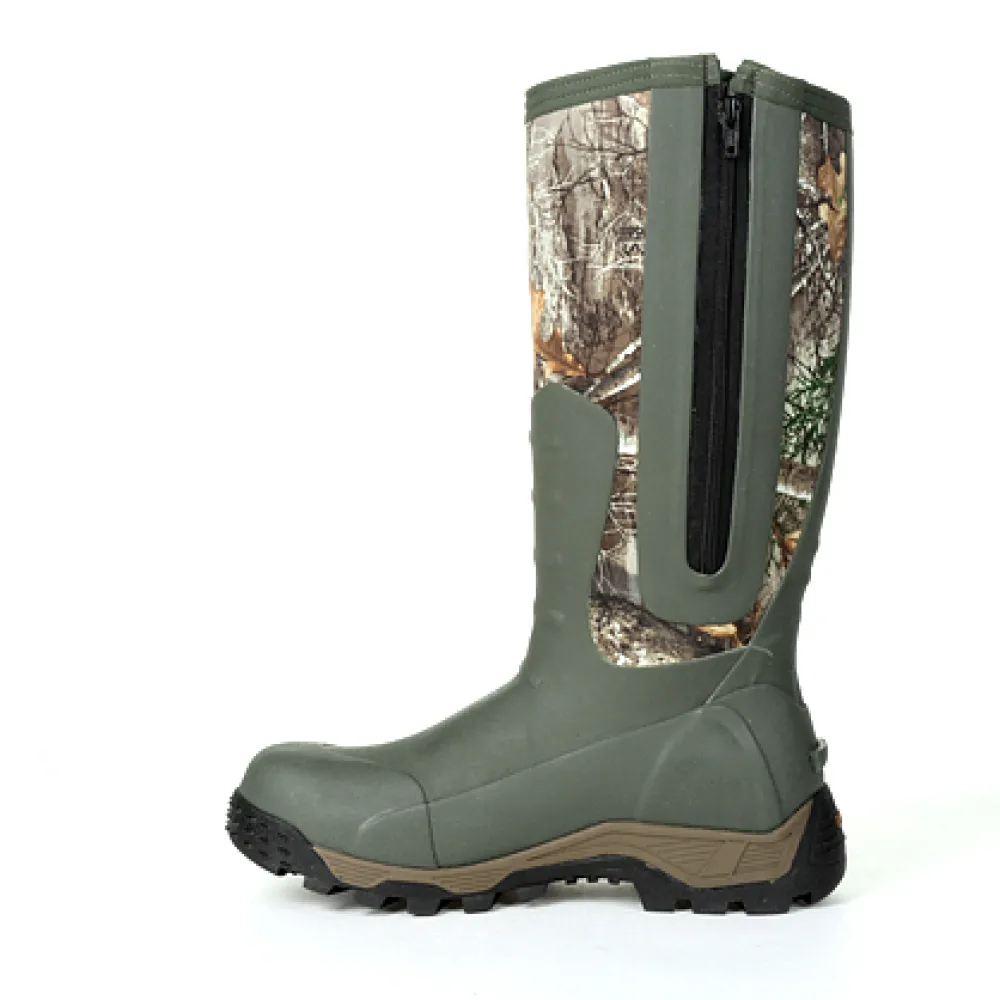 Rocky Men's Sport Pro Rubber 16" WP Side Zip Hunt Boot- Realtree - RKS0383