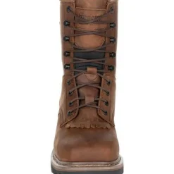 Women Rocky Men's Square Toe Logger WP Work Boot - - RKK0276