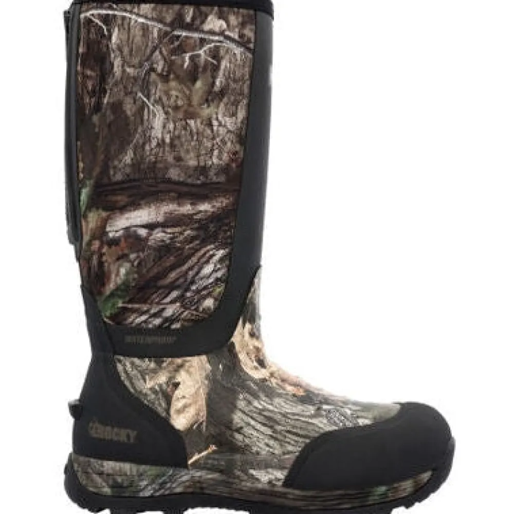 Rocky Men's Stryker Mossy Oak 16" WP 800G Rubber Work Boot RKS0601