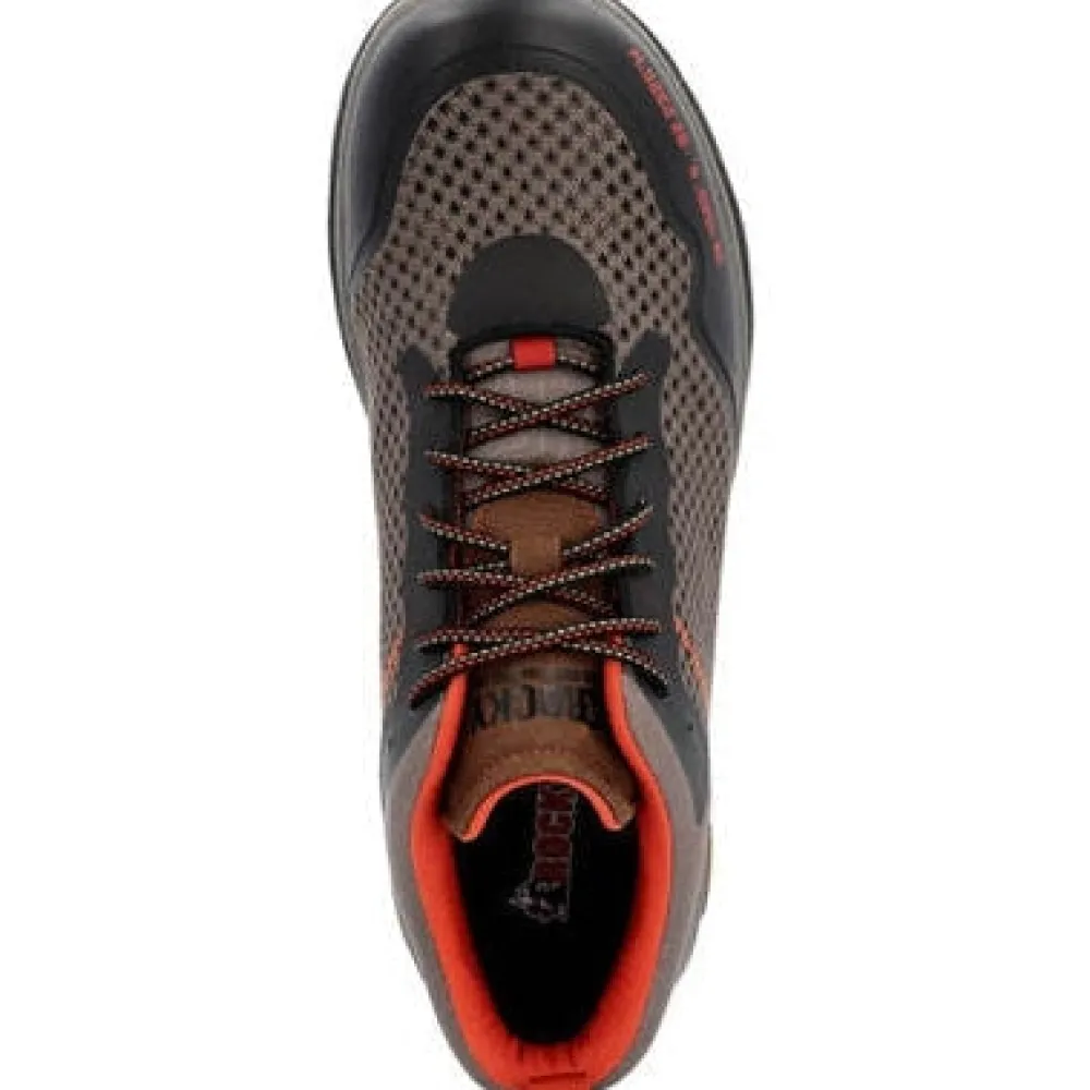 Rocky Men's Summit Elite 3" Lo Top Hiker Boot - And Red - RKS0572