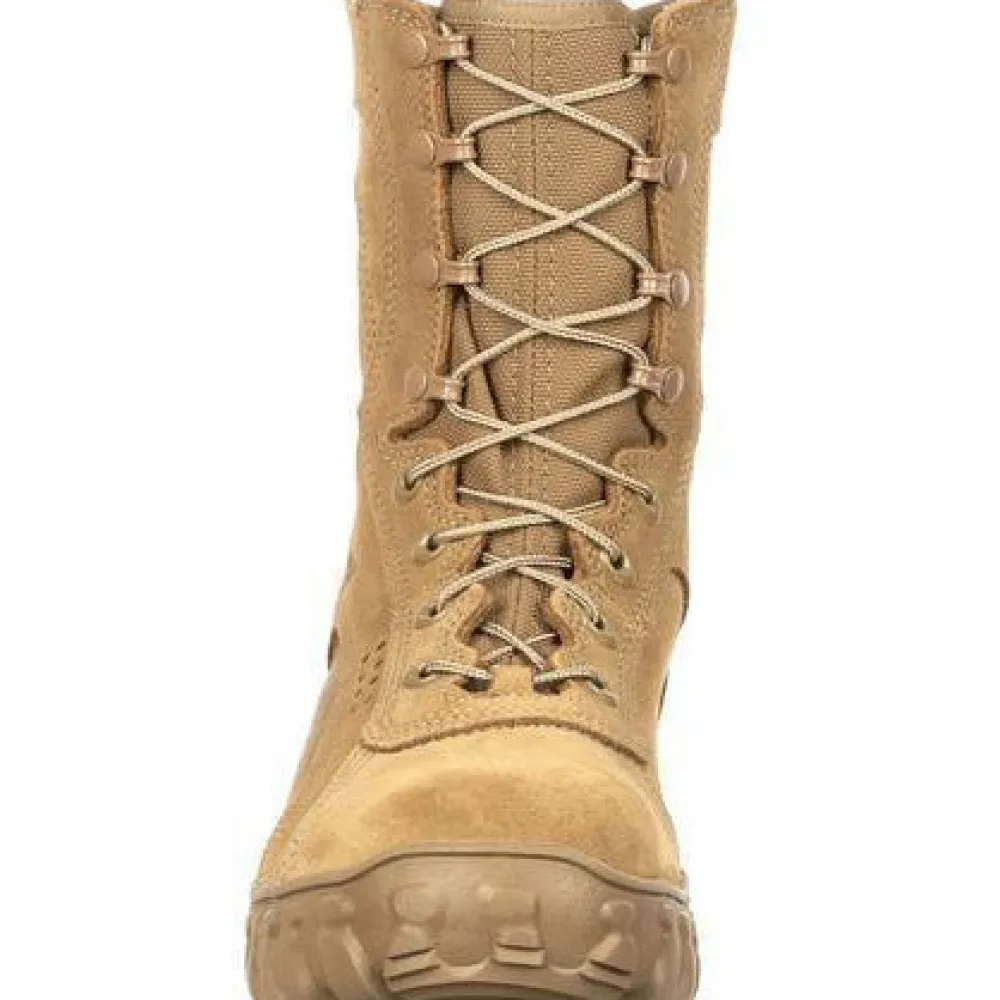 Rocky Men's S2V 8" Steel Toe Tactical Military Boot - Brown - RKC053