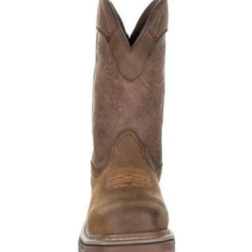 Rocky Men's TPU Heel 11" Square Toe WP Met Guard Western Boot -- RKW0288