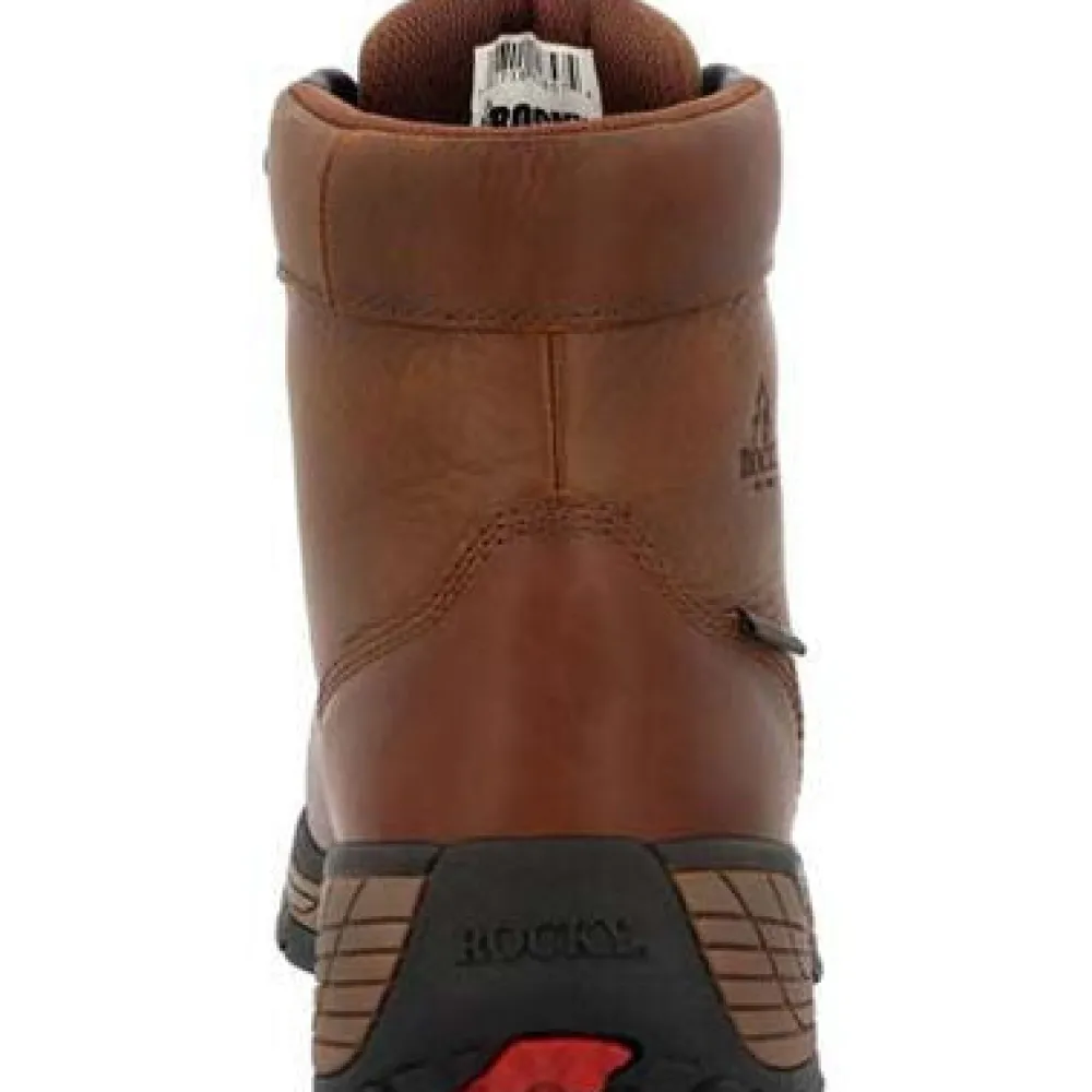 Rocky Men's Treadflex 6" Comp Toe WP Work Boot -Crazy Horse- RKK0467