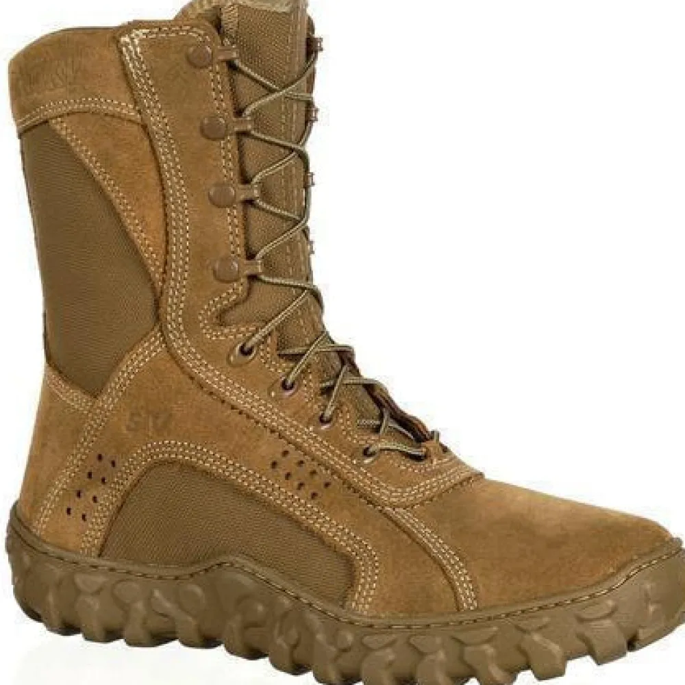 Rocky Men's USA Made S2V Tactical Military Boot - Brown - RKC050