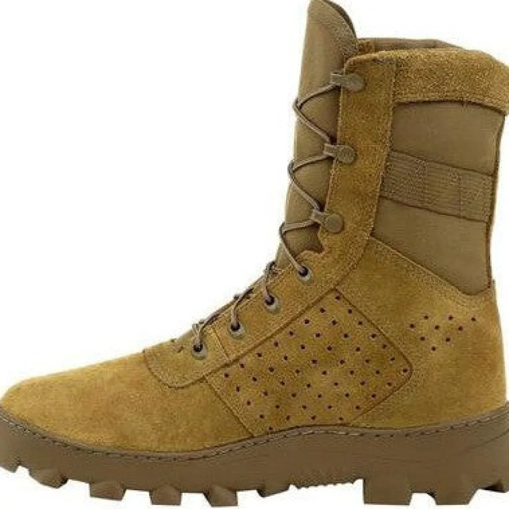 Rocky Men's USMC Tropical 8" Soft Toe PR USA Made Military Boot- RKC091