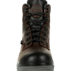 Rocky Men's Worksmart 6" Comp Toe WP Rubber Work Boot - - RKK0310