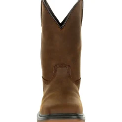Rocky Men's Worksmart 10" Comp Toe WP Western Work Boot- RKW0325