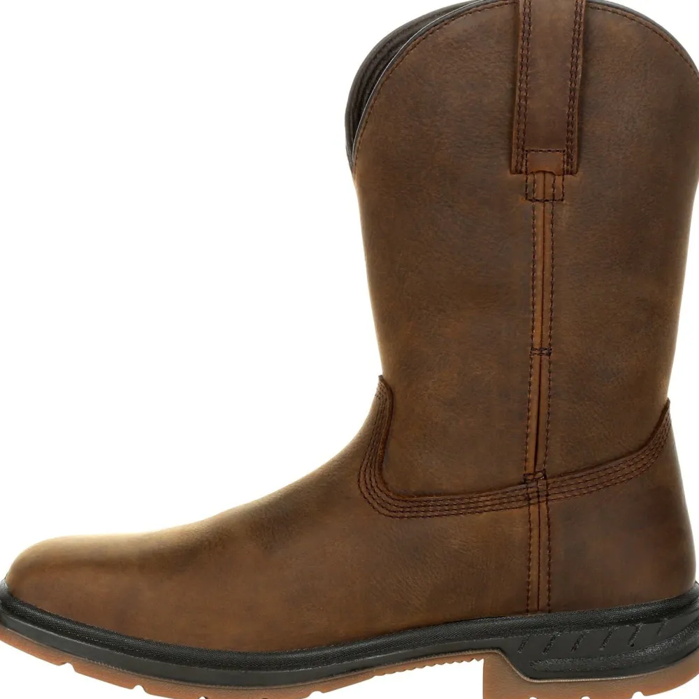 Rocky Men's Worksmart 10" Comp Toe WP Western Work Boot- RKW0325