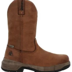 Women Rocky Men's Worksmart 11" Comp Toe WP Work Boot -Horse- RKK0460