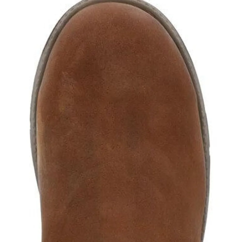 Women Rocky Men's Worksmart 11" Soft Toe WP Work Boot -Horse- RKK0461
