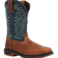 Rocky Men's Worksmart 11" WP Western Work Boot -- RKW0429