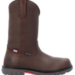 Women Rocky Men's Worksmart USA 11" WP Slip Resist Work Boot -- RKK0453