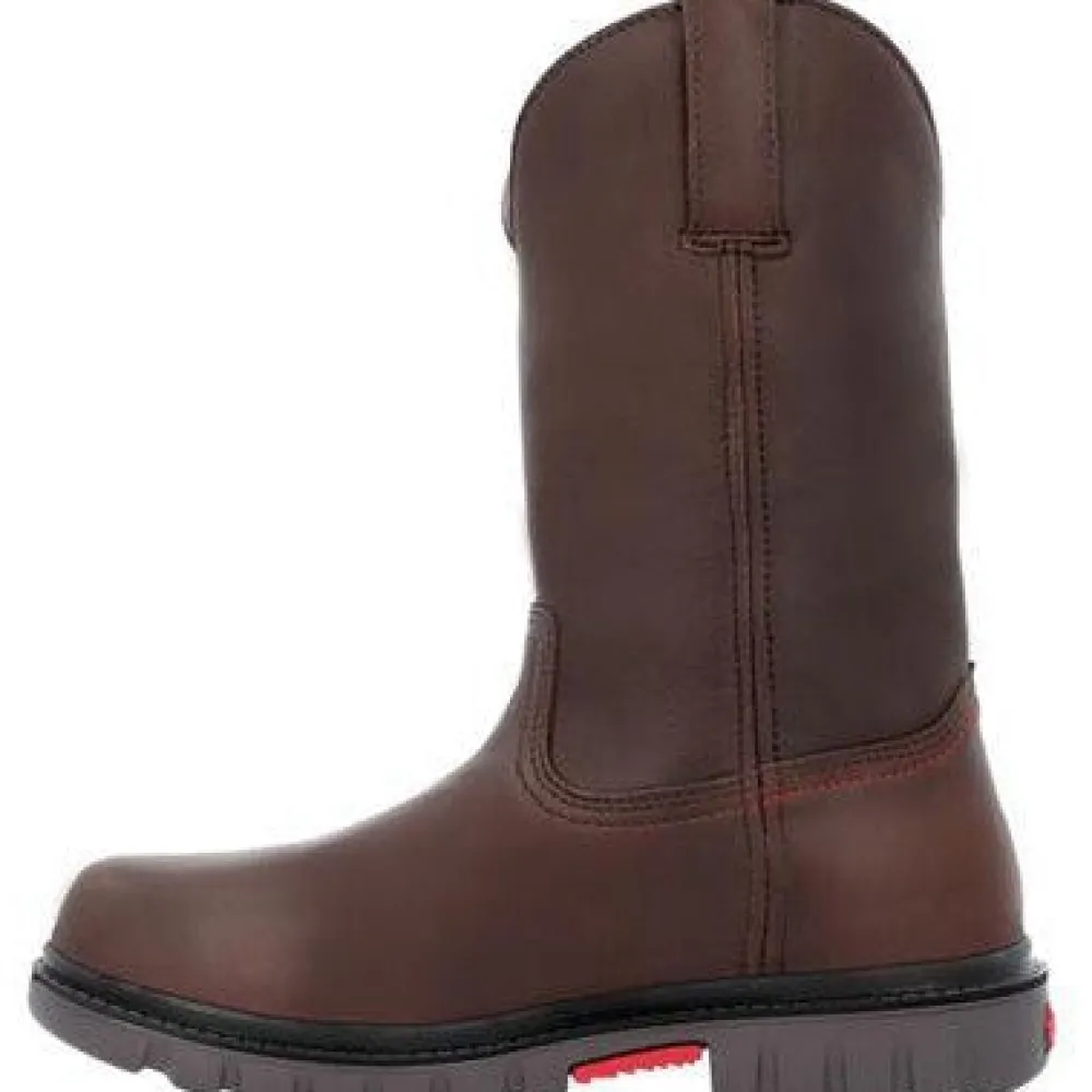 Women Rocky Men's Worksmart USA 11" WP Slip Resist Work Boot -- RKK0453
