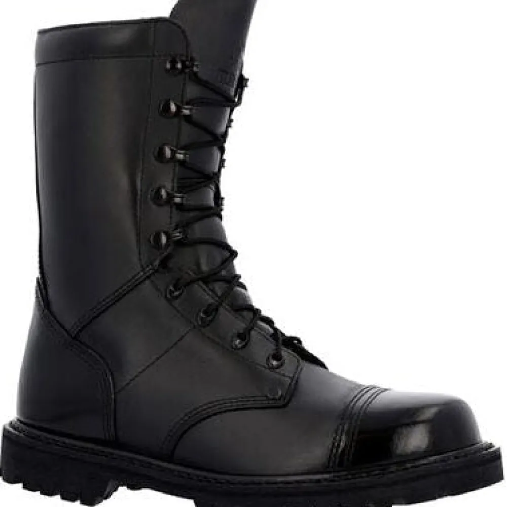 Rocky Women's Lace Up 10" Slip Resist Military Jump Boot -- RKC157