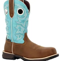 Women Rocky Women's Rosemary 11" Comp Toe WP Western Boot -- RKW0412