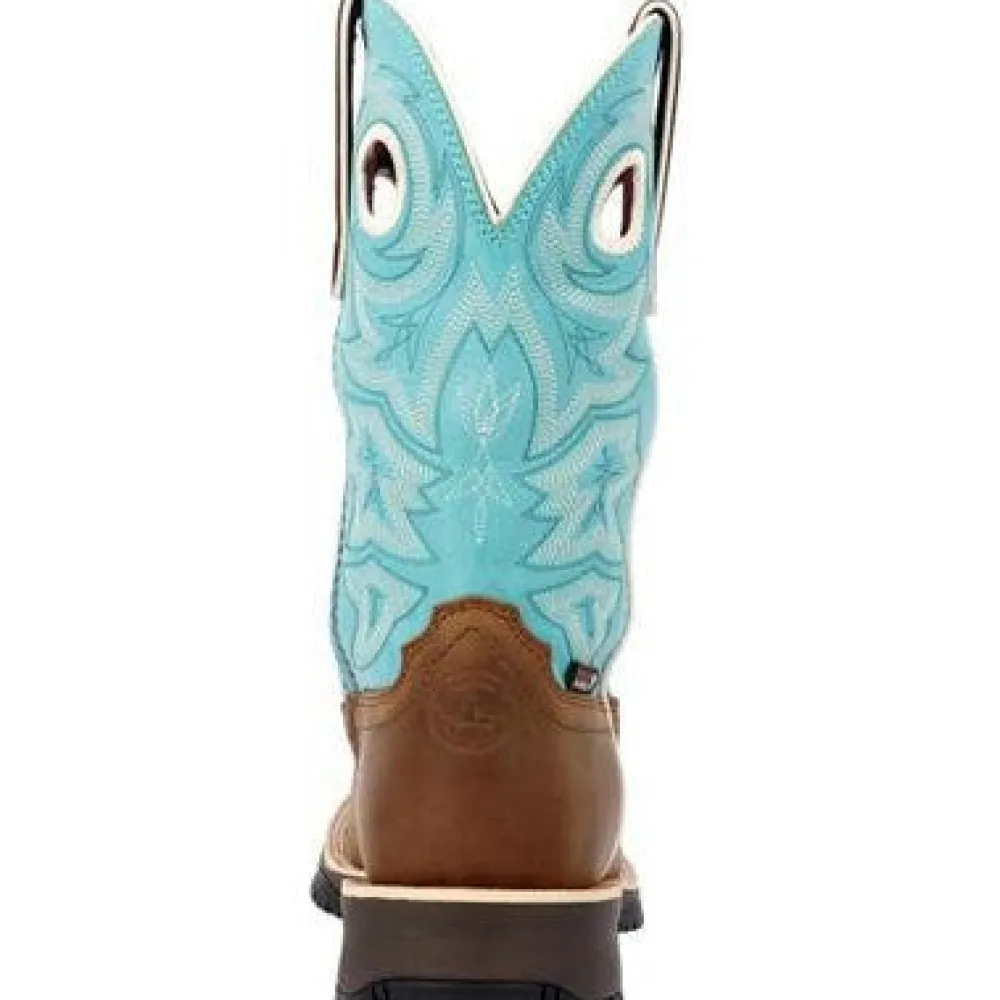 Women Rocky Women's Rosemary 11" Comp Toe WP Western Boot -- RKW0412