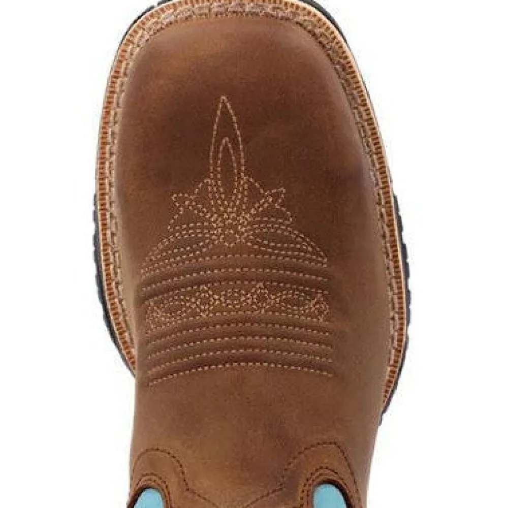 Women Rocky Women's Rosemary 11" Comp Toe WP Western Boot -- RKW0412