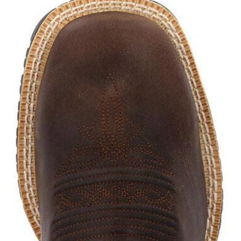 Women Rocky Women's Rosemary 11" Square Toe WP Western Work Boot -- RKW0422