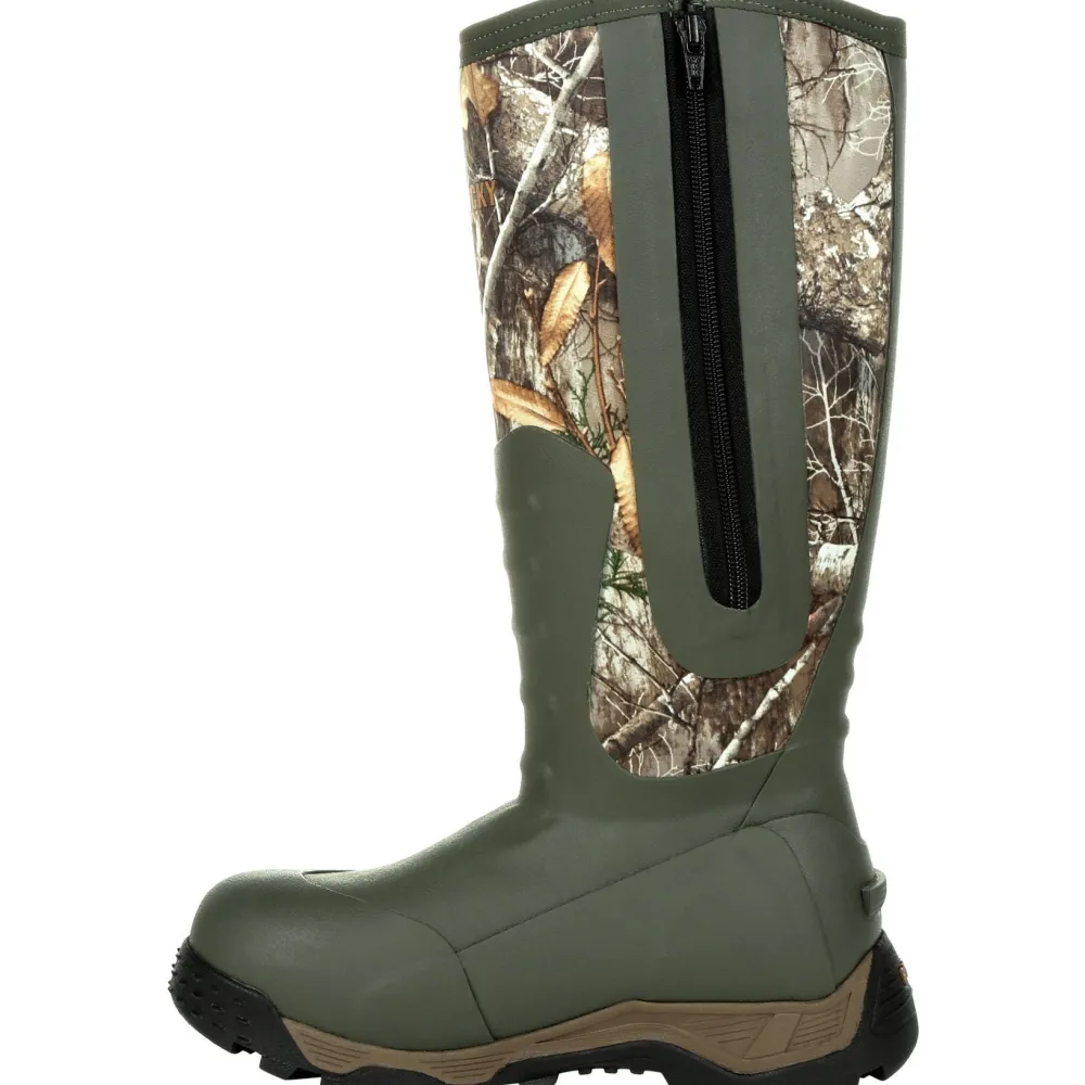 Rocky Women's Sport Pro 16" WP 1200G Ins Side Zip Hunt Boot Realtree RKS0479
