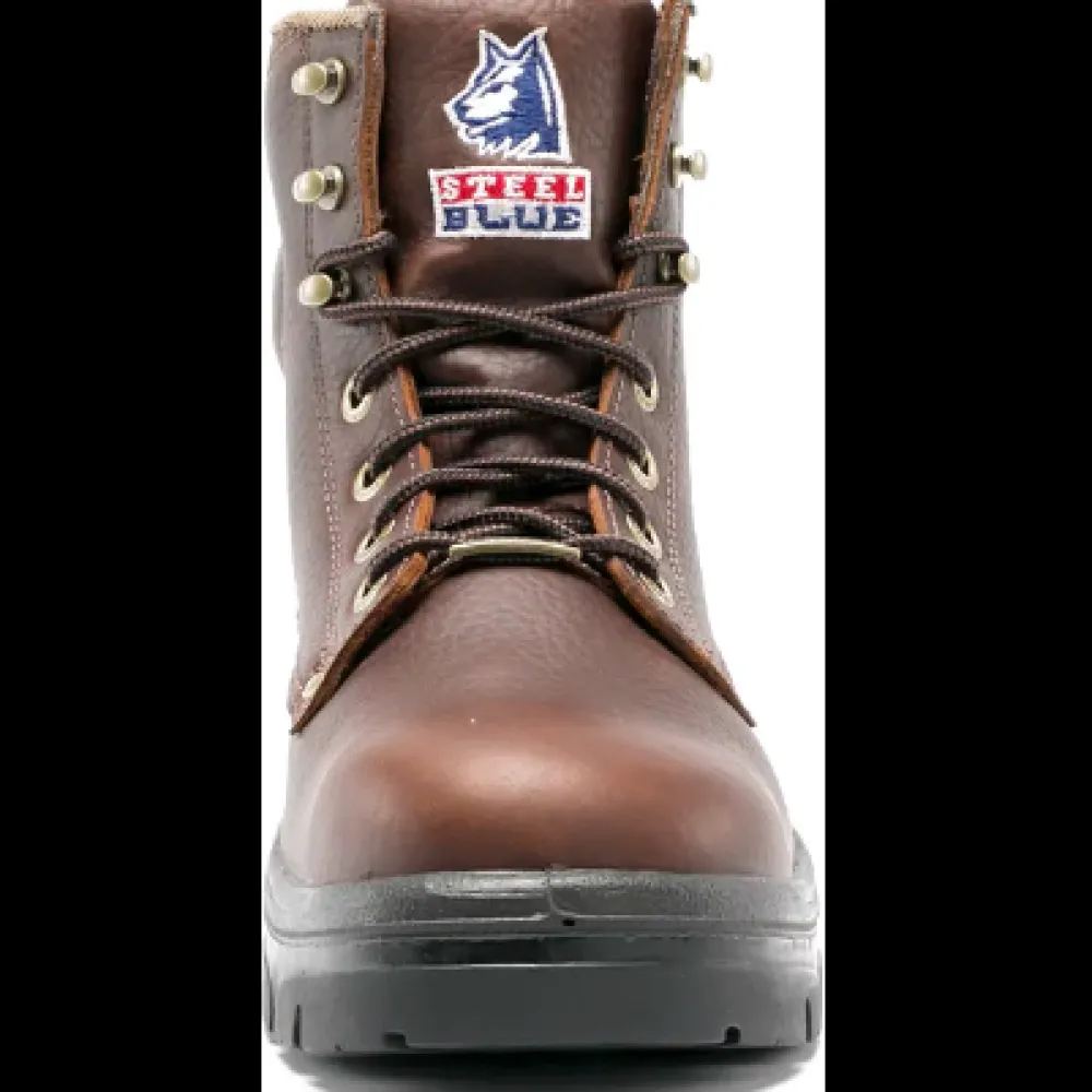 Steel Blue Men's Argyle 6" Steel Toe Work Boot - - 812952