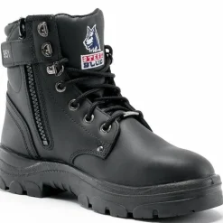 Steel Blue Men's Argyle 6" WP Steel Side Zip Work Boot - - 312951