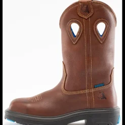 Steel Blue Men's Blue Heeler Steel Toe WP Western Work Boot - - 813945