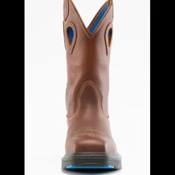 Steel Blue Men's Blue Heeler Steel Toe WP Western Work Boot - - 813945