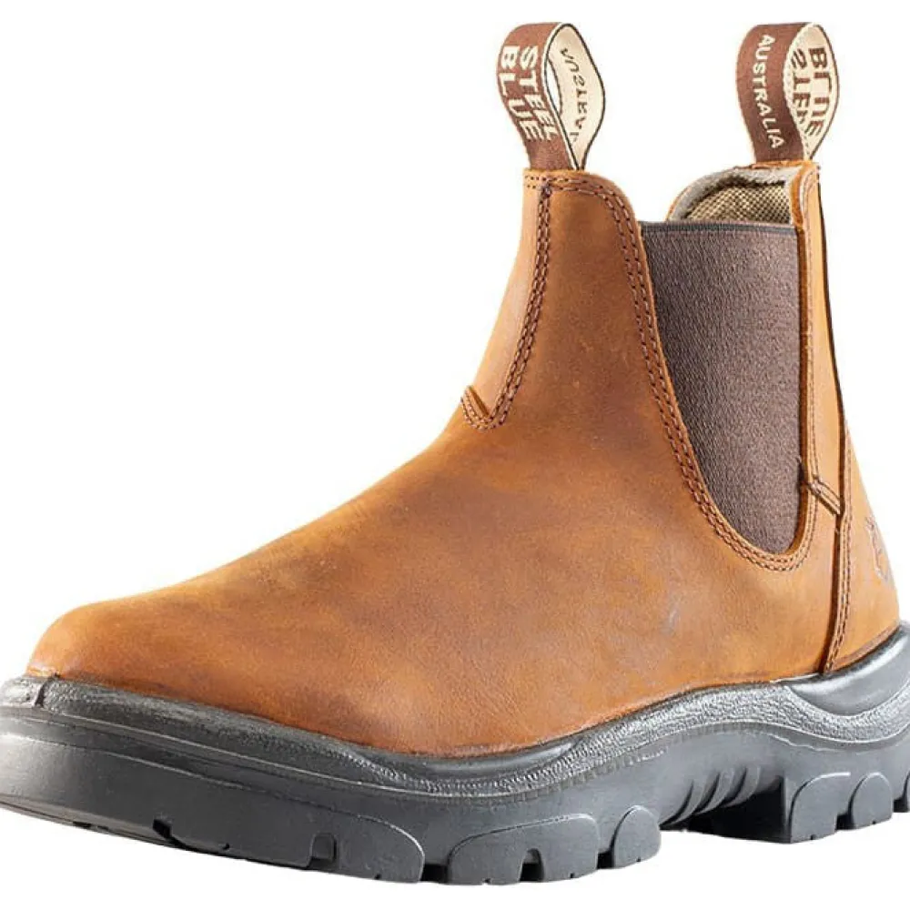 Steel Blue Men's Hobart 6" Soft Toe WP Ankle Work Boot -- 810901