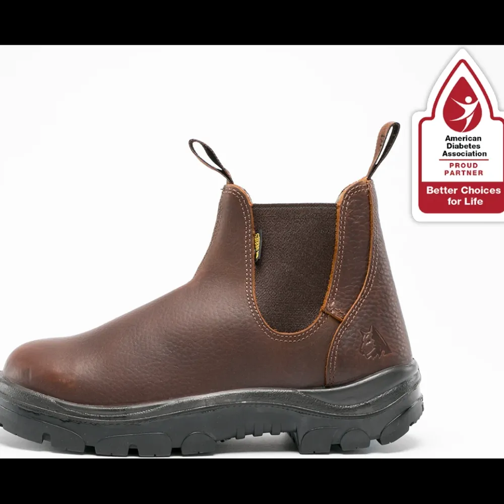 Steel Blue Men's Hobart 6" Steel Toe WP Ankle Work Boot - - 812901