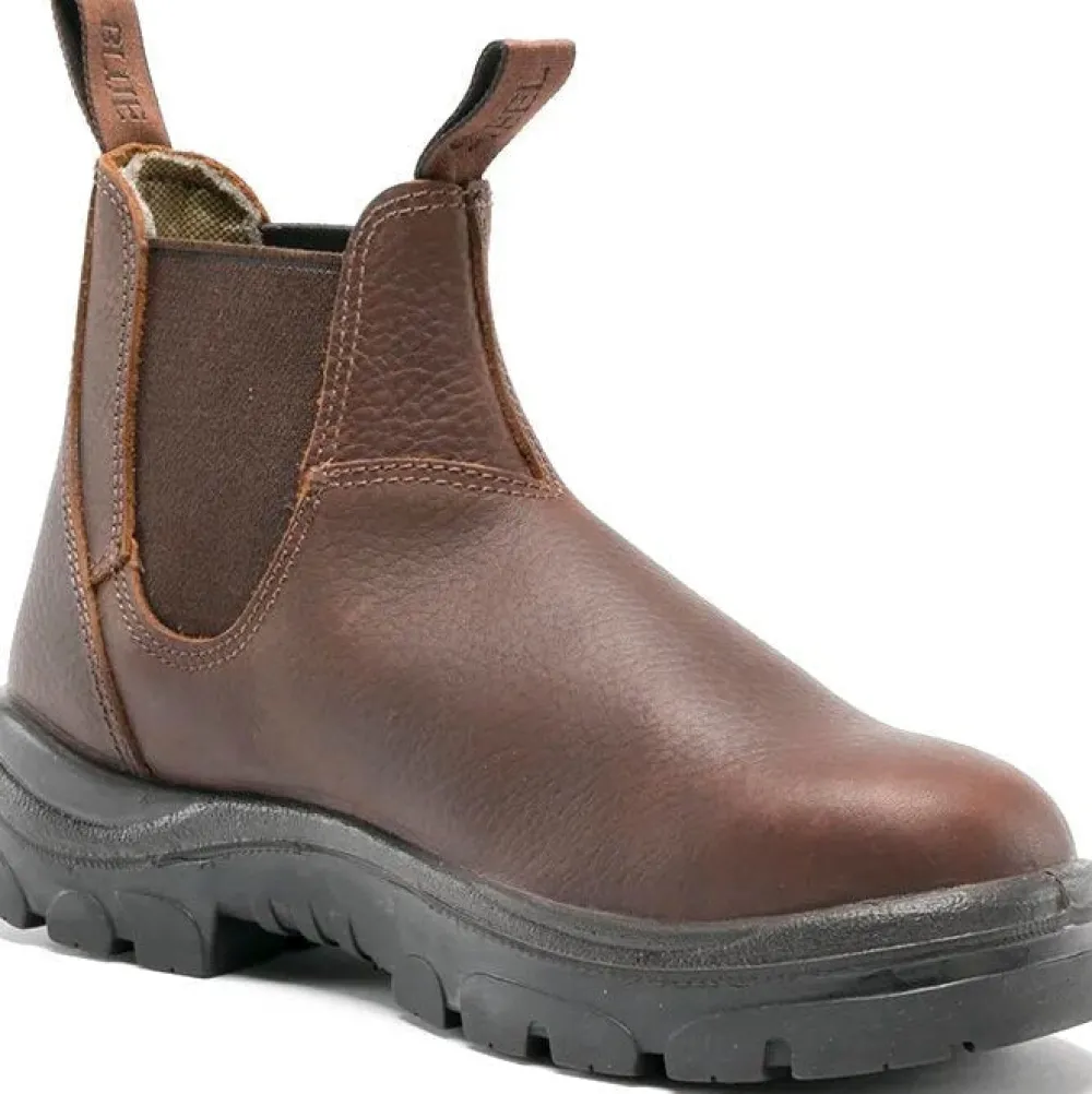Steel Blue Men's Hobart 6" WP Soft Toe EH Ankle Romeo Work Boot -Oak- 810901