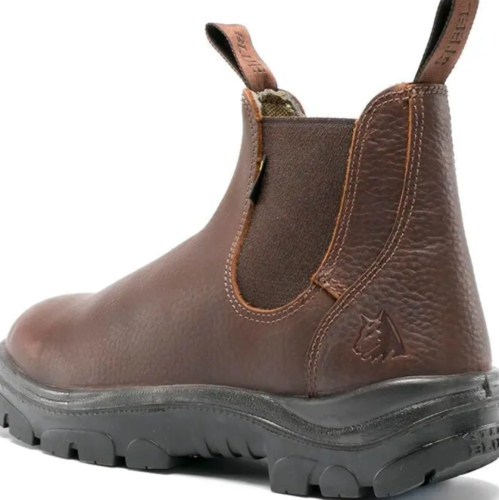 Steel Blue Men's Hobart 6" WP Soft Toe EH Ankle Romeo Work Boot -Oak- 810901
