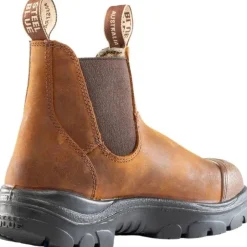Steel Blue Men's Hobart Scuff Steel Toe Slip Resist Work Boot -- 812967
