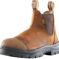 Steel Blue Men's Hobart Scuff Steel Toe Slip Resist Work Boot -- 812967