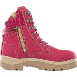 Steel Blue Women's Cross 6" Steel Toe WP Side Zip Work Boot -- 812861