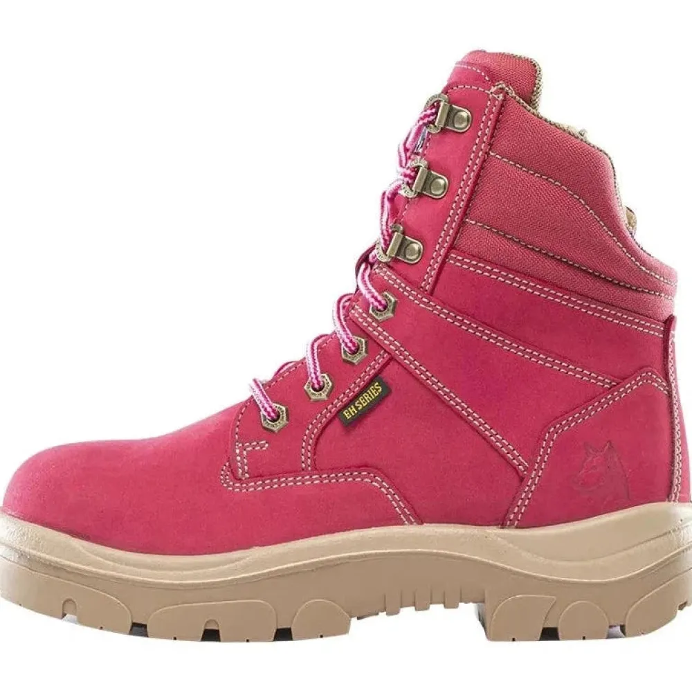Steel Blue Women's Cross 6" Steel Toe WP Side Zip Work Boot -- 812861