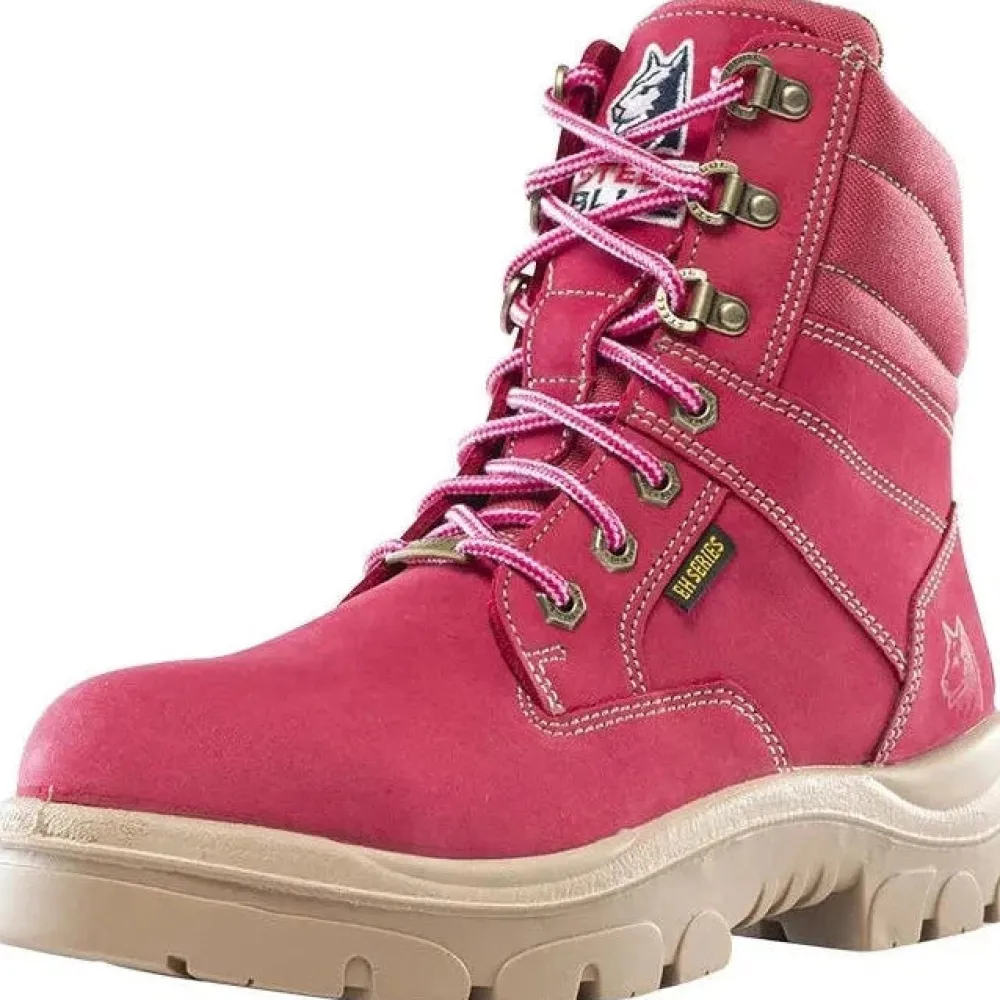 Steel Blue Women's Cross 6" Steel Toe WP Side Zip Work Boot -- 812861