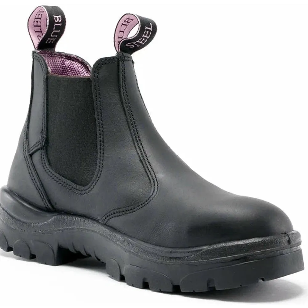 Steel Blue Women's Hobart 6" Soft Toe WP Chelsea Work Boot -- 810891