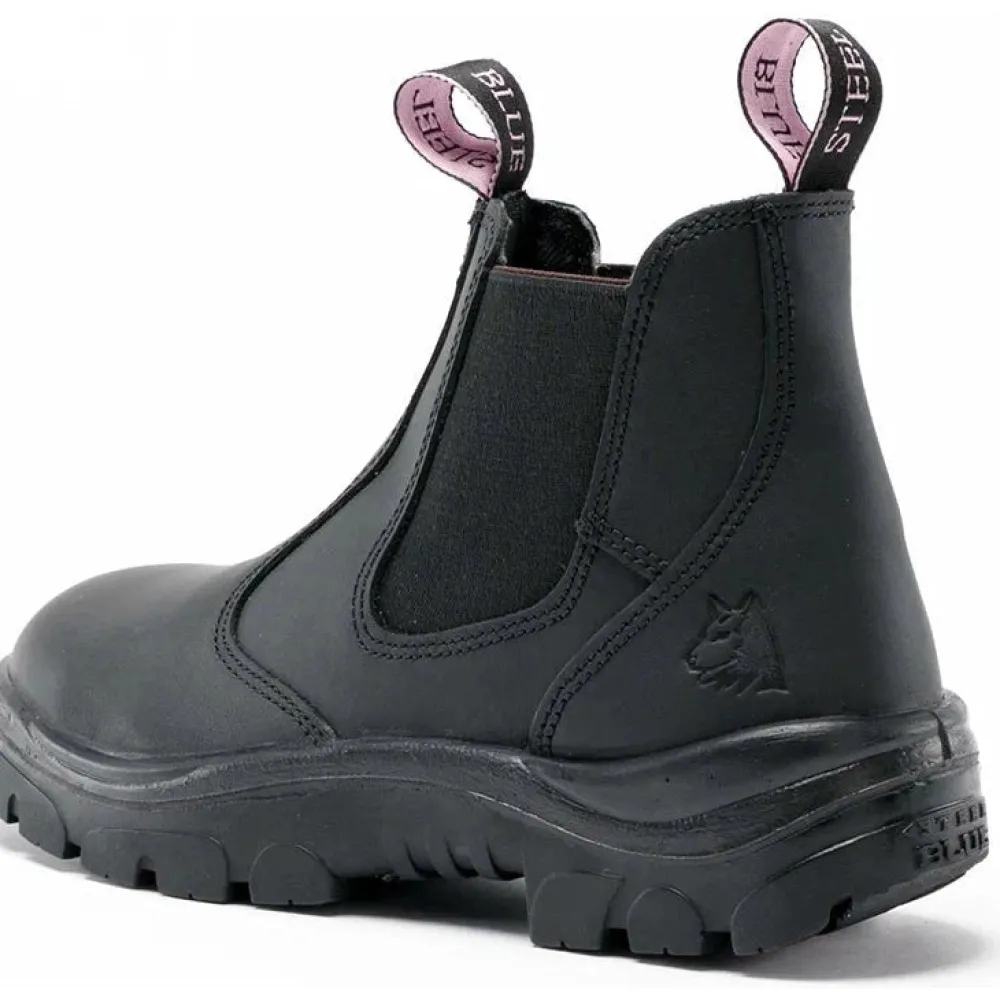 Steel Blue Women's Hobart 6" Soft Toe WP Chelsea Work Boot -- 810891