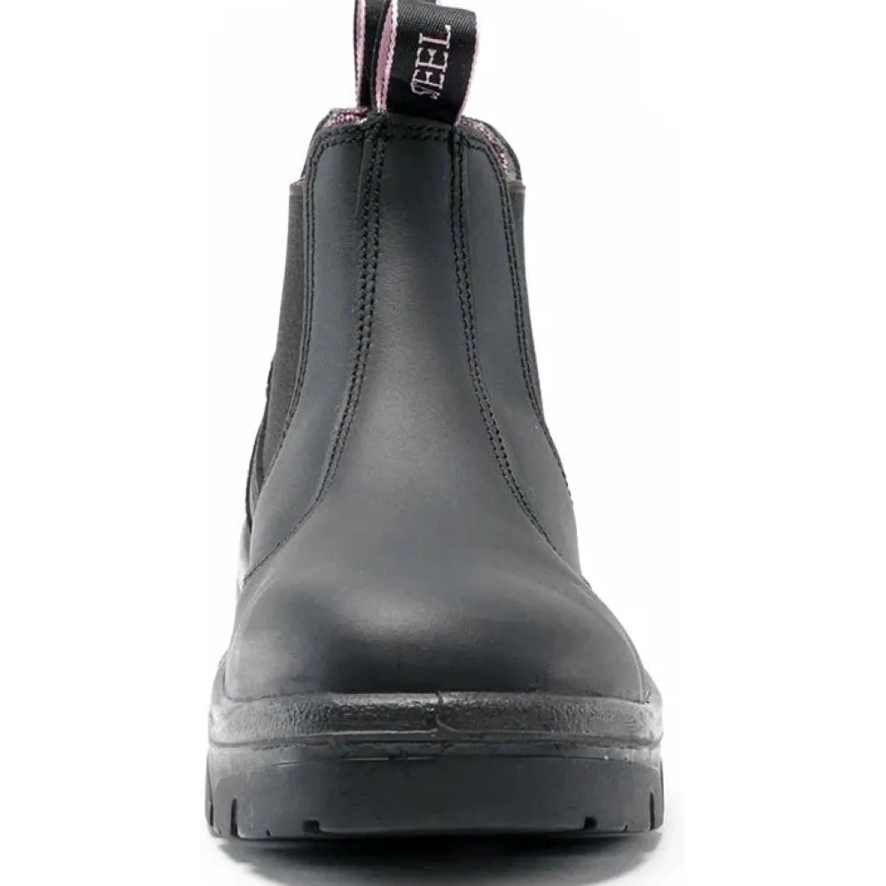 Steel Blue Women's Hobart 6" Soft Toe WP Chelsea Work Boot -- 810891
