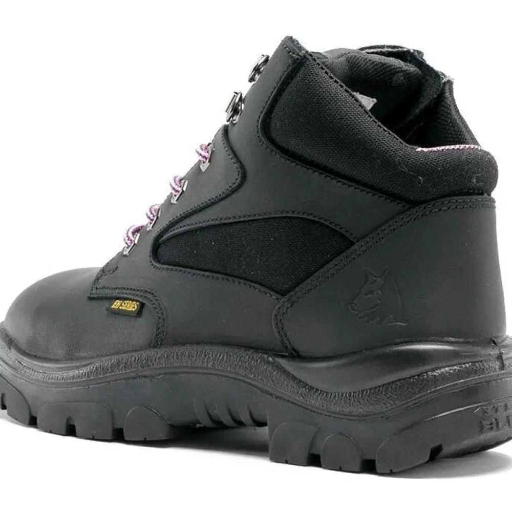 Steel Blue Women's Parkes 3.7" WP Steel Toe Lace Up Work Boot - - 812898
