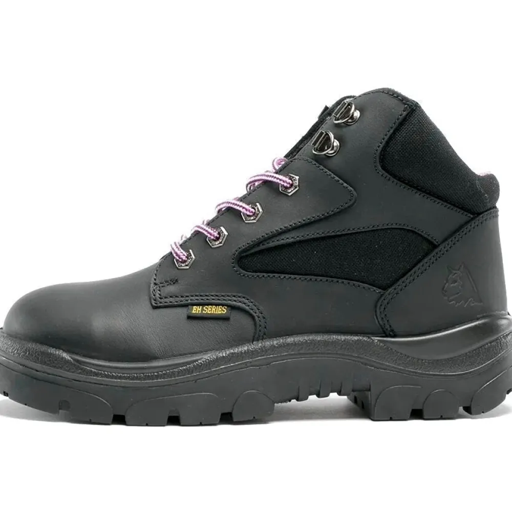 Steel Blue Women's Parkes 3.7" WP Steel Toe Lace Up Work Boot - - 812898