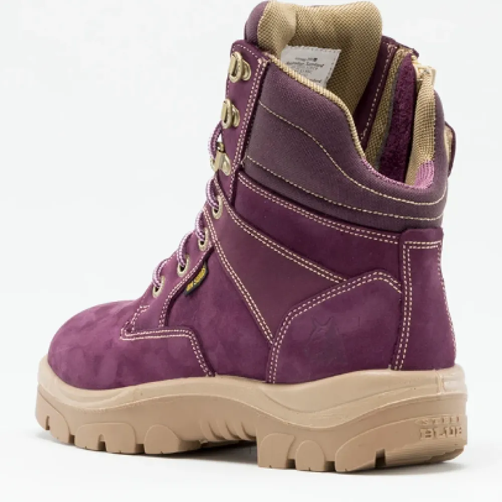 Steel Blue Women's Southern Cross Side Zip Steel Toe Work Boot - - 892861