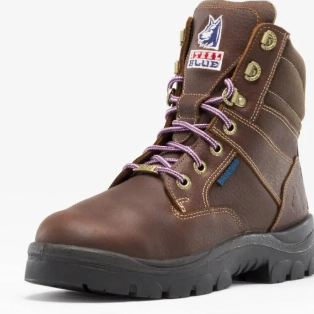 Steel Blue Women's Southern Cross Side Zip 6" WP Steel Toe MG Work Boot - 892853