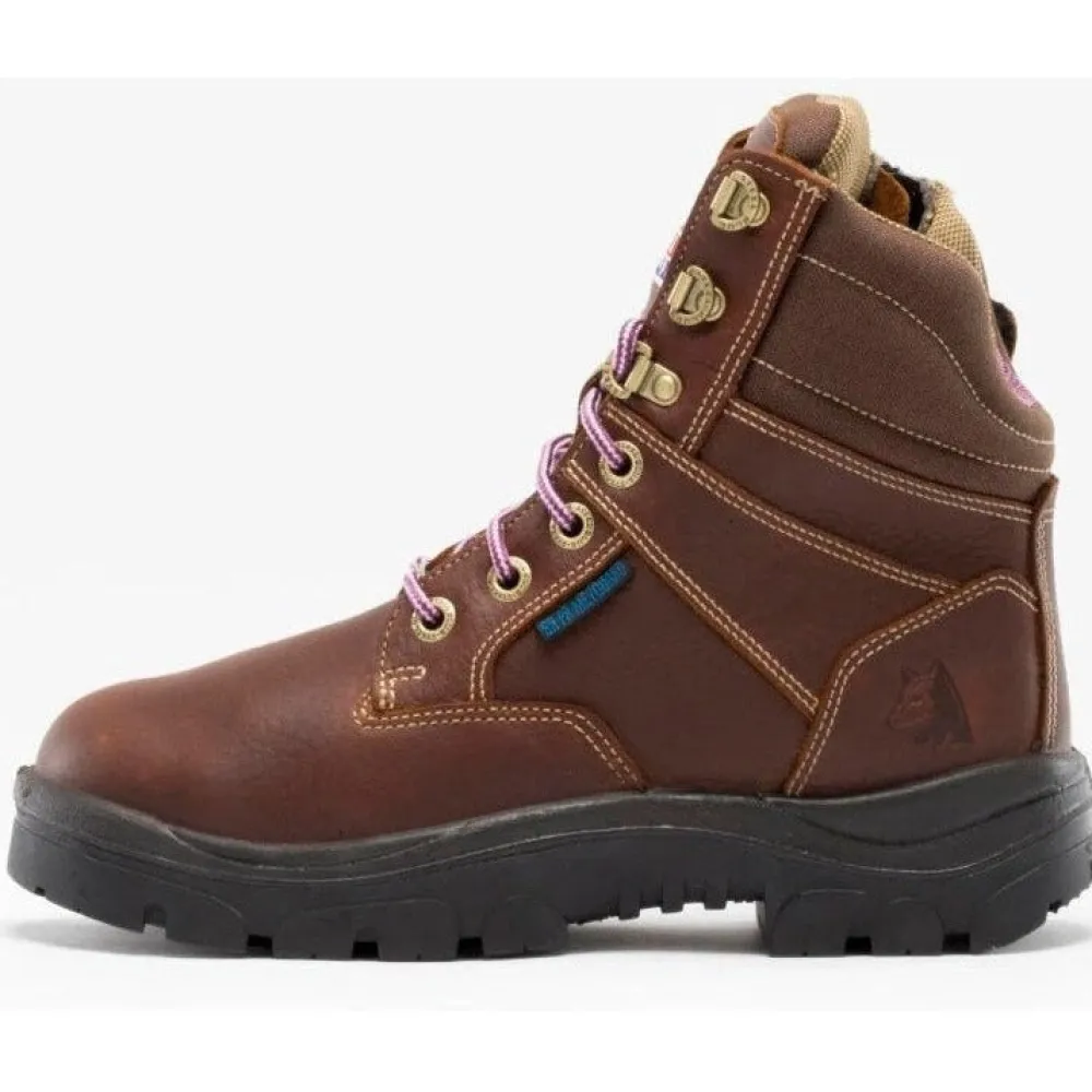 Steel Blue Women's Southern Cross Side Zip 6" WP Steel Toe MG Work Boot - 892853