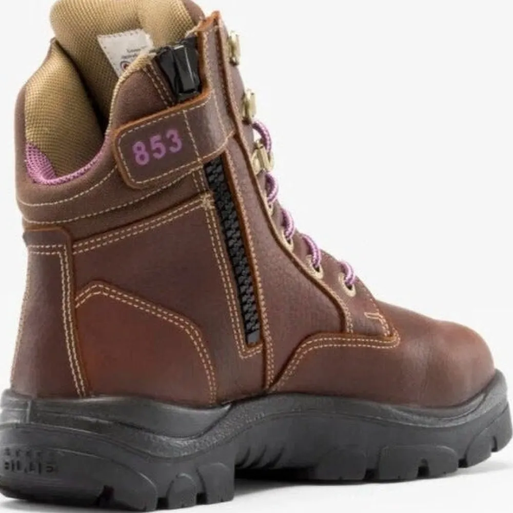 Steel Blue Women's Southern Cross Side Zip 6" WP Steel Toe MG Work Boot - 892853