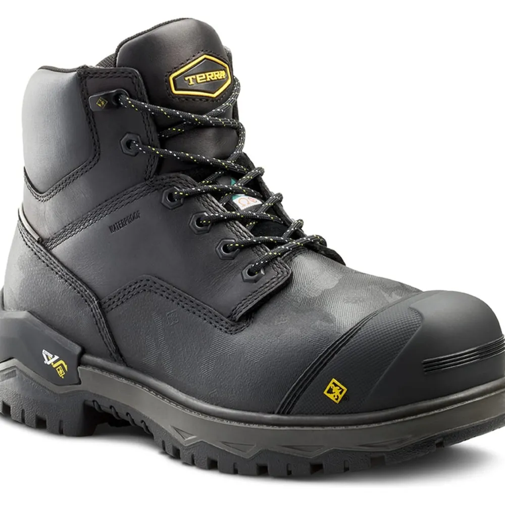 Terra Men's Gantry 6" Nano Comp Toe WP Work Boot -- 4T8VBK