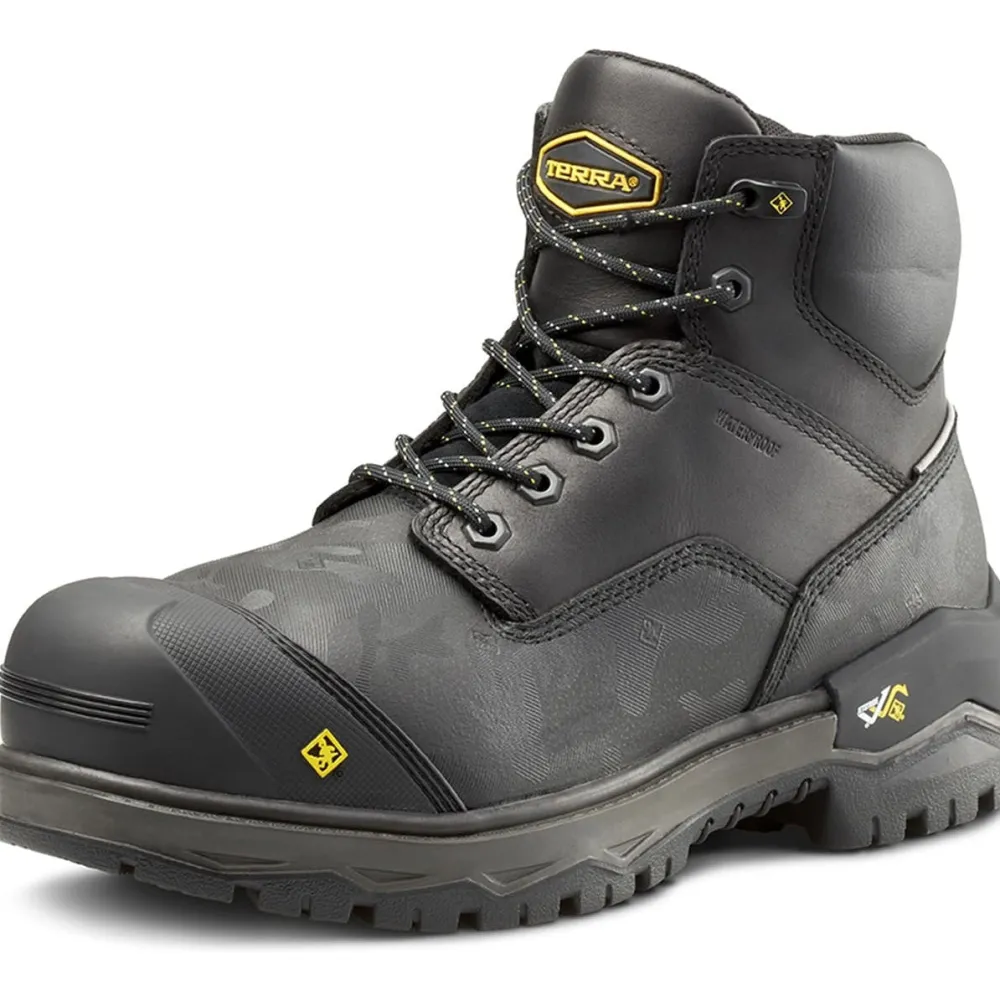Terra Men's Gantry 6" Nano Comp Toe WP Work Boot -- 4T8VBK