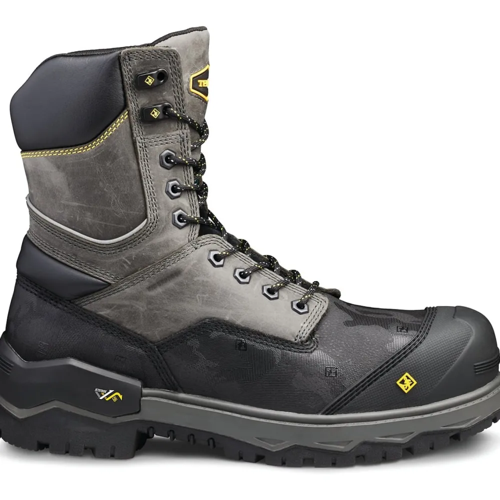 Terra Men's Gantry 8" Comp Toe WP Safety Work Boot -- 4NRQGY
